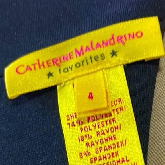 Catherine Malandrino Favorites Wrap Noir Dress - Picture 5 of 7